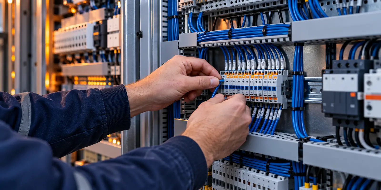 Paneelbouw van besturingskasten